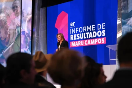 Engañoso, el discurso de Maru Campos en su primer informe